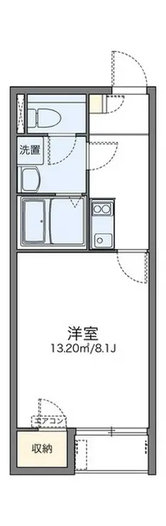 レオネクストファウンテン 2階階 間取り