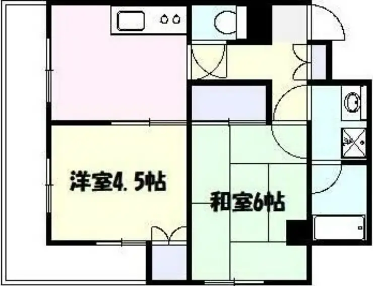 ブリッジ高津 4階階 間取り