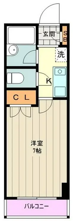 日神パレステージ玉川上水 3階階 間取り