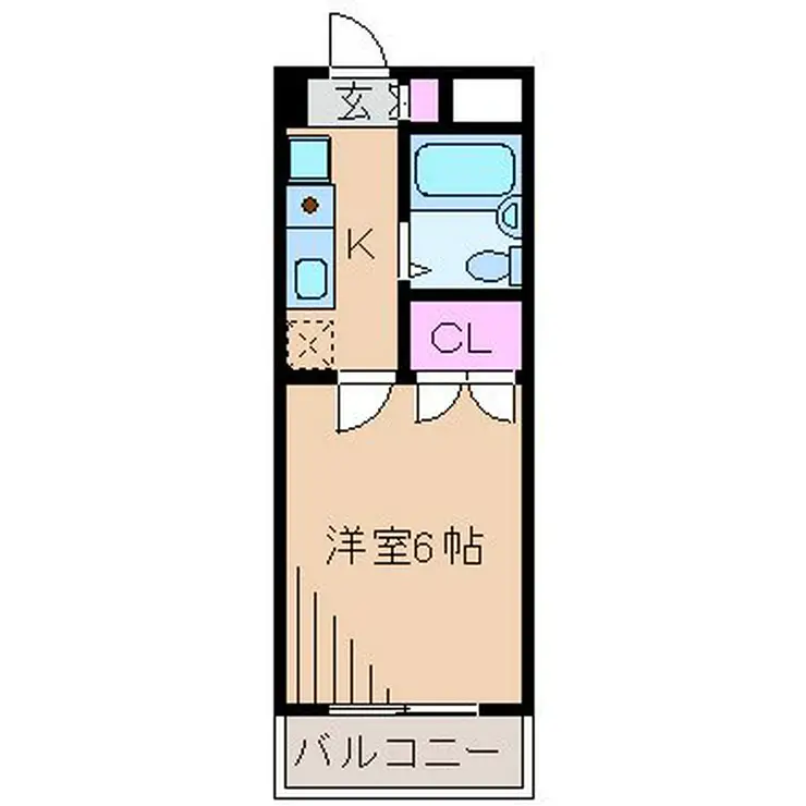グランドーネ中山 4階階 間取り