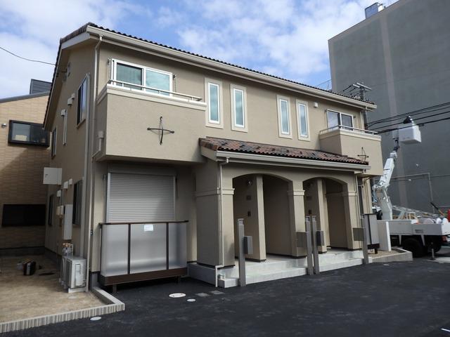 ベルソレイユ春岡A棟(1LDK/1階)の外観写真
