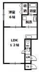 ARTESANO(1LDK/2階)の間取り写真