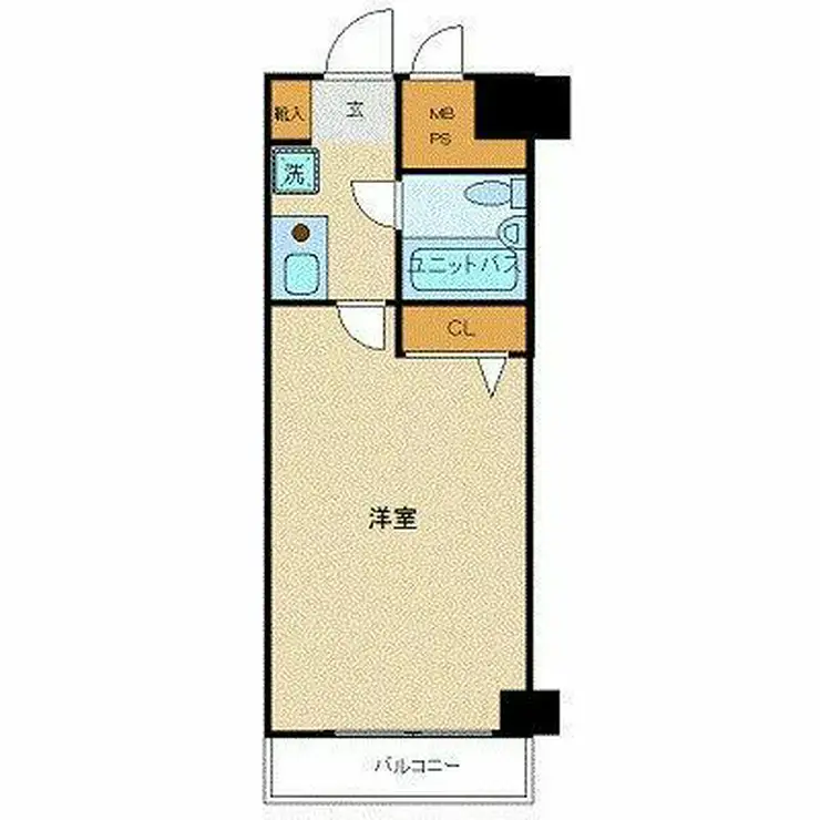 ルイシャトレ恵比寿 5階階 間取り