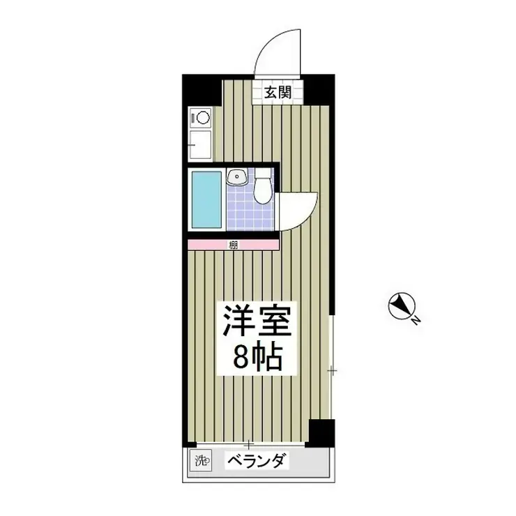 アイエヌジー笹塚 2階階 間取り