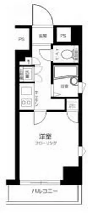 スカイコート東大前壱番館 5階階 間取り