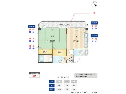 森本ビル(1DK/3階)の間取り写真