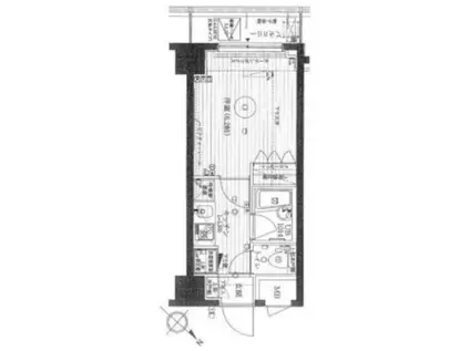 キャッスルステージ東池袋(1K/5階)の間取り写真