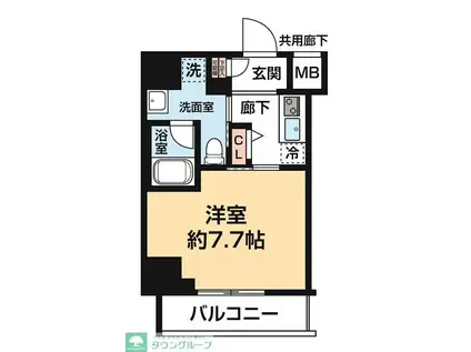 ARCOBALENO HORIKIRISHOBUEN(1K/2階)の間取り写真