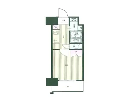 ORIENT NO.122(1K/3階)の間取り写真
