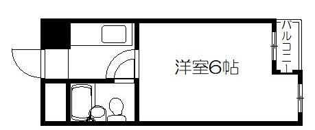 緑の館アネックス(1K/3階)の間取り写真