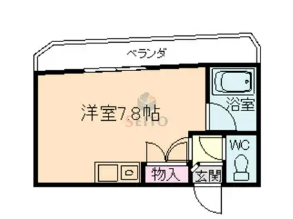 ふぁみーるYOTSUYA(ワンルーム/2階)の間取り写真