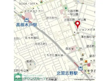 フロンティアIII A棟(2DK/1階)の外観写真