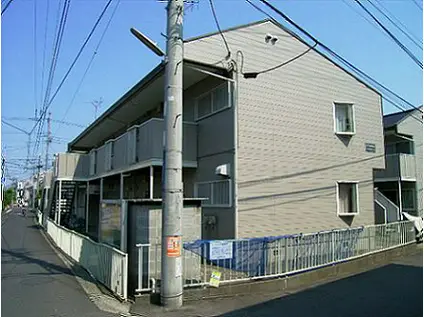 メゾンホワイトA(2DK/1階)の外観写真