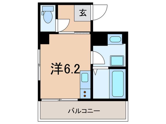 SORA住吉(ワンルーム/3階)の間取り写真