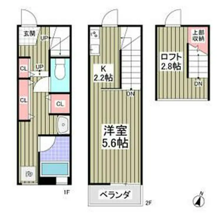 レガーロ千葉中央 1階階 間取り