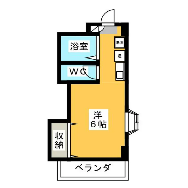 石坂ゼフィール 4階階 間取り