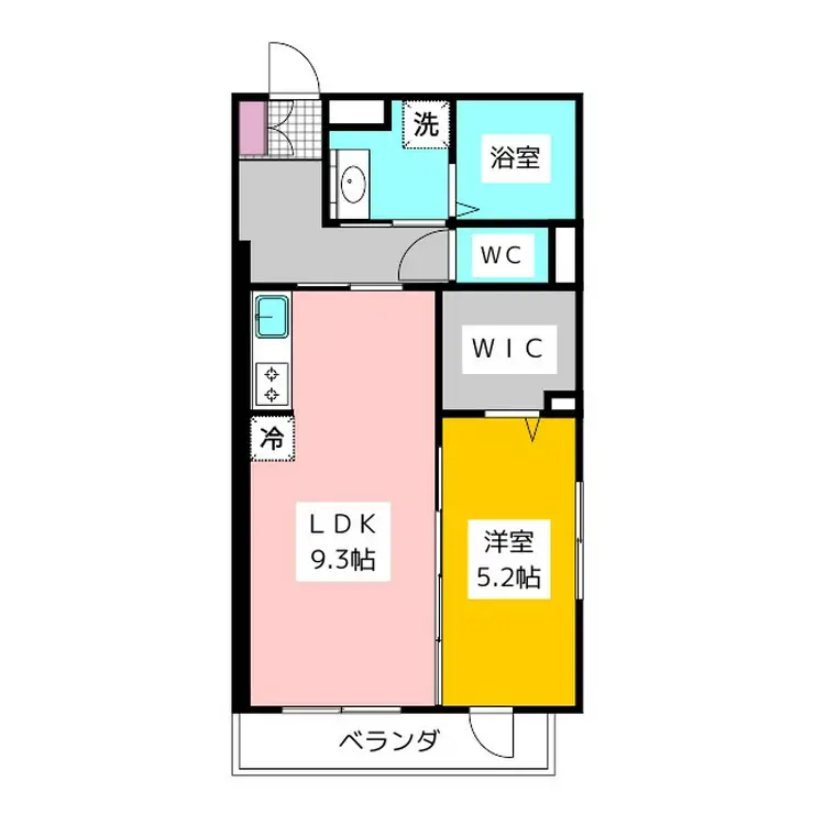 レユシール 1階階 間取り