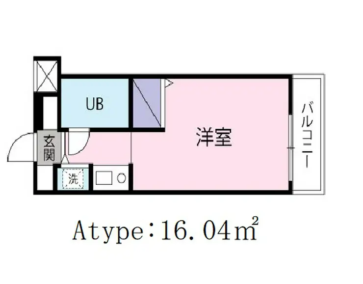 ジョイフル八王子 2階階 間取り