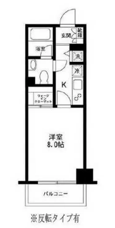 レジディア荻窪 3階階 間取り