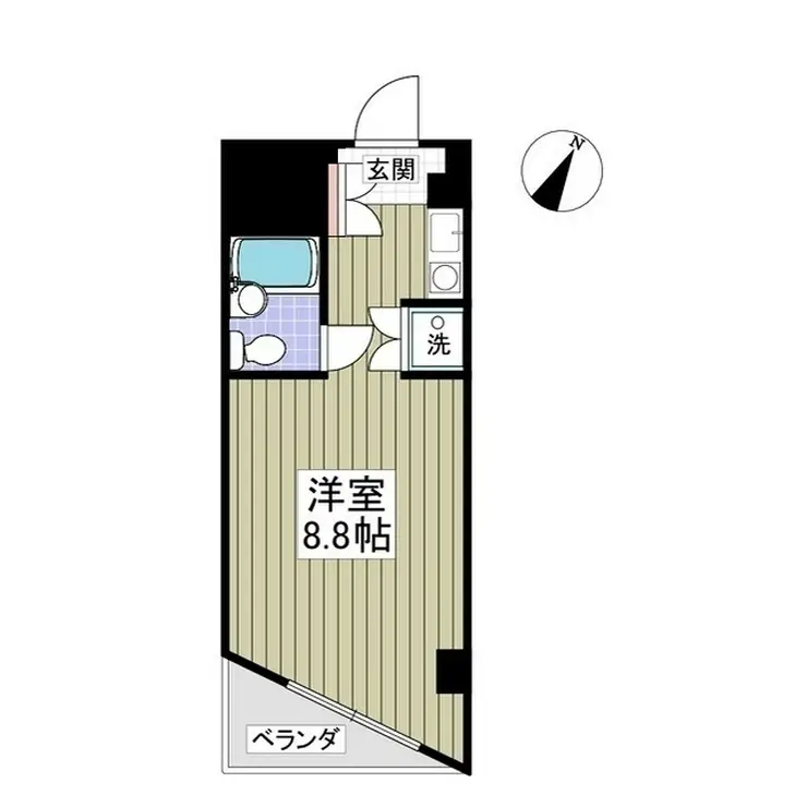 シーサイドコート金沢八景 3階階 間取り