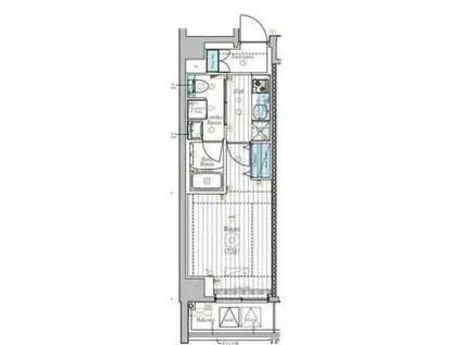 MAXIV墨田八広(1K/6階)の間取り写真
