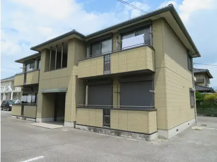 フレグランス C 棟(3DK/2階)の外観写真