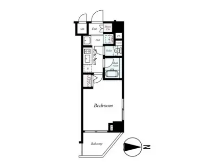 フェニックス上石神井(1K/7階)の間取り写真