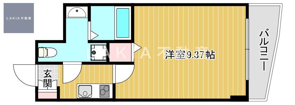 SERENITE日本橋SUD(1K/10階)の間取り写真