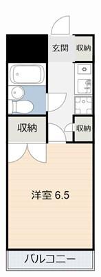 AVORIO上矢田(1K/5階)の間取り写真