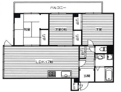 ヴェリーⅠ(3LDK/3階)の間取り写真