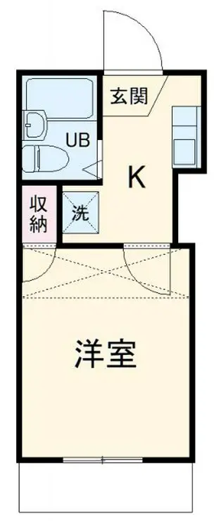 アステル藤沢 1階階 間取り