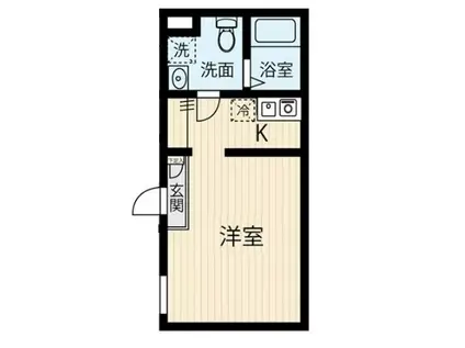 レオーネ八広(ワンルーム/4階)の間取り写真