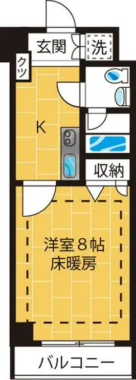 セシーズイシイ21 3階階 間取り