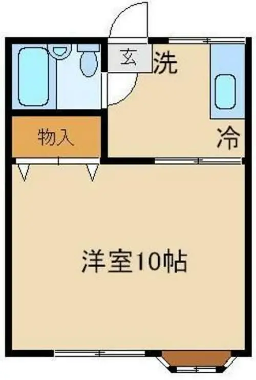 サンライズ上福岡 1階階 間取り