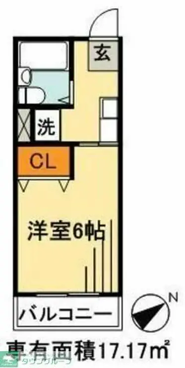 市川コンパウンド 2階階 間取り