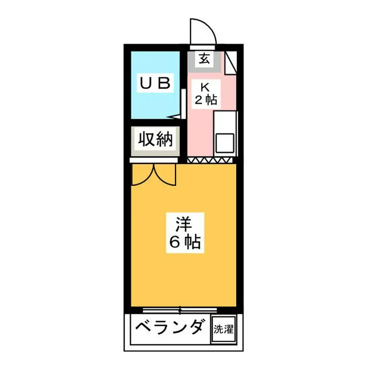 フォーレストスガオ 1階階 間取り
