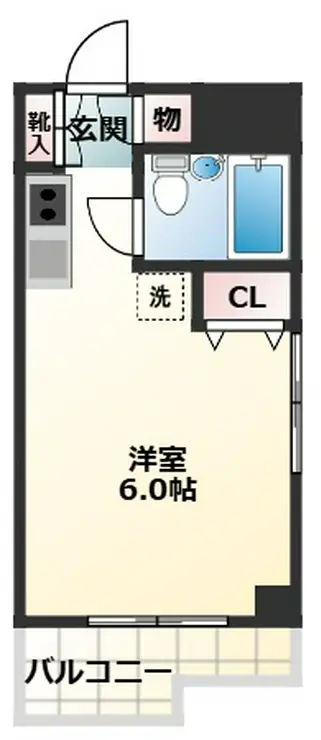 アーバンオルム府中 3階階 間取り