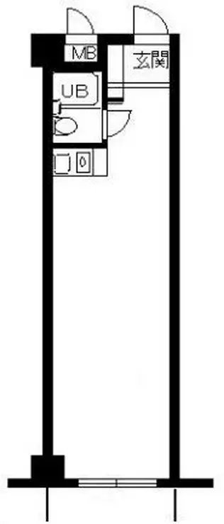 スカイコート市ヶ谷 1階階 間取り