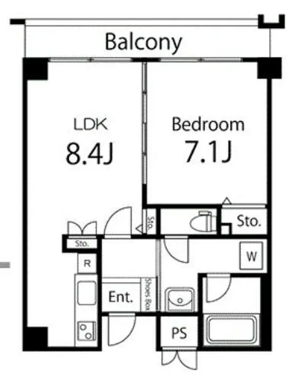 ガーデン杉並方南 3階階 間取り