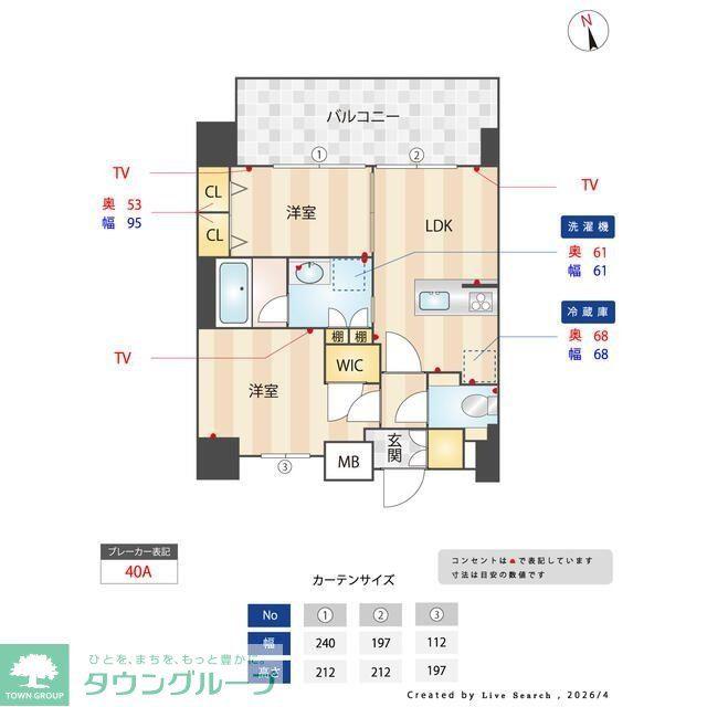 CORVAL本郷三丁目(1SLDK/7階)の間取り写真
