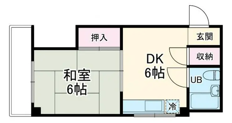 シャトー村瀬 3階階 間取り