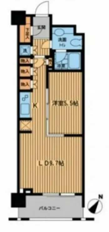 プライムアーバン日本橋横山町 8階階 間取り