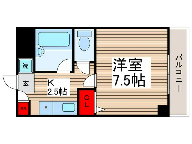 ロジュマン幕張 3階階 間取り