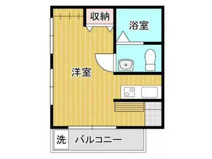 RENOVE HOUSE長束(ワンルーム/3階)の間取り写真