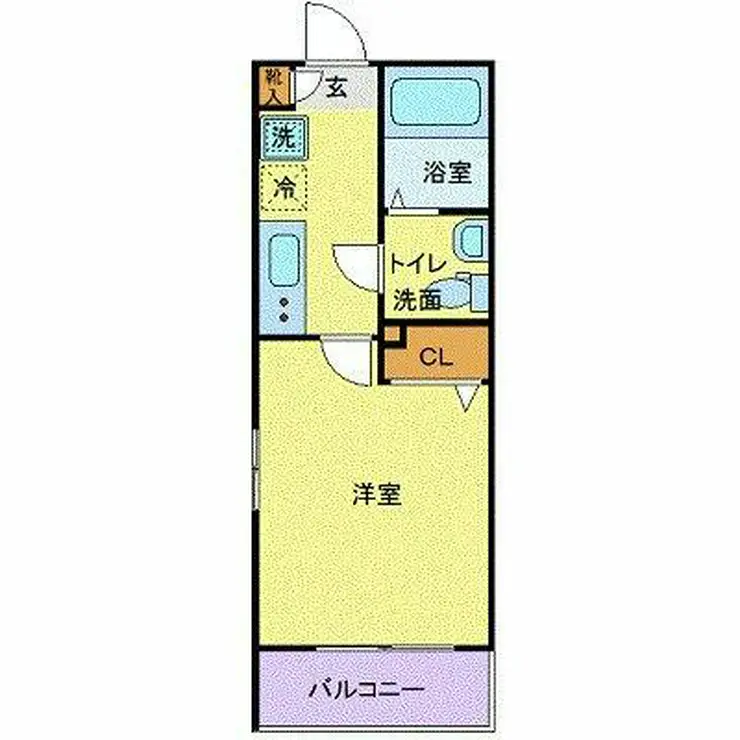 CITY SPIRE西新宿 2階階 間取り