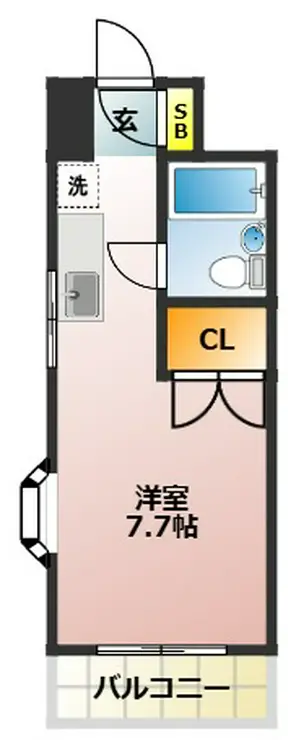 エクセルツカサ 2階階 間取り