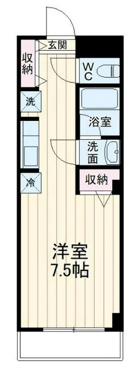 ヨコハマKYTビルディング 4階階 間取り