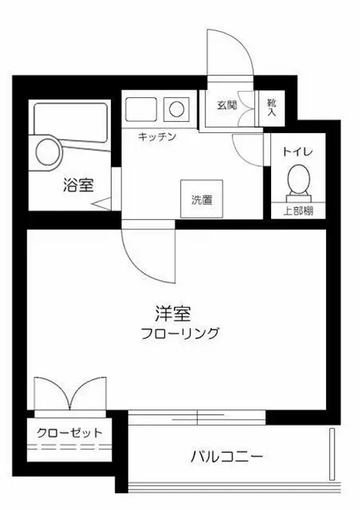 アヴァンティ哲学堂公園 3階階 間取り