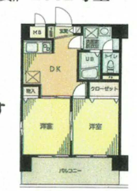 ファーストクラス横濱 10階階 間取り