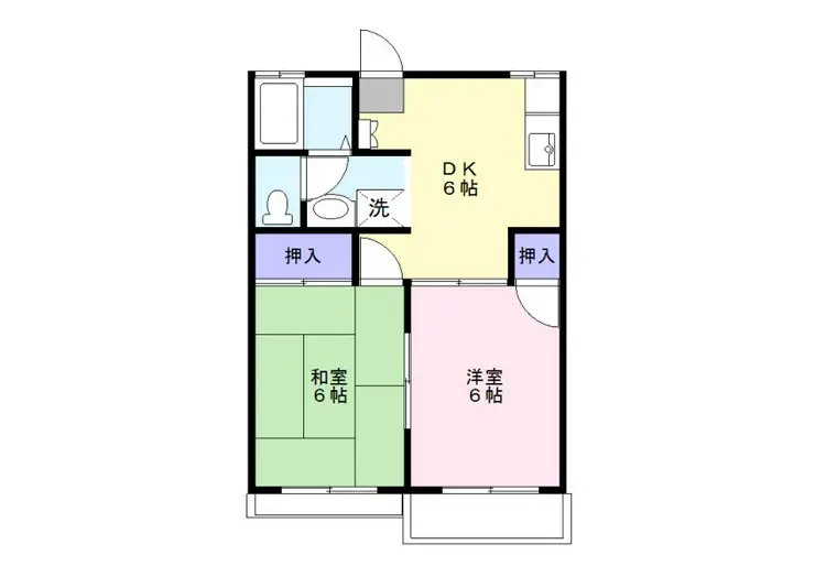 ウインドベル 2階階 間取り